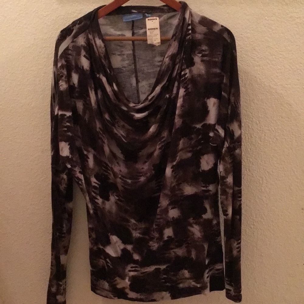 Simply Vera Women’s Cowl neck long sleeve top